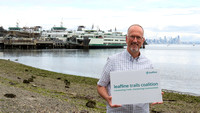 Leafline Trails Coalition with sign photos & video